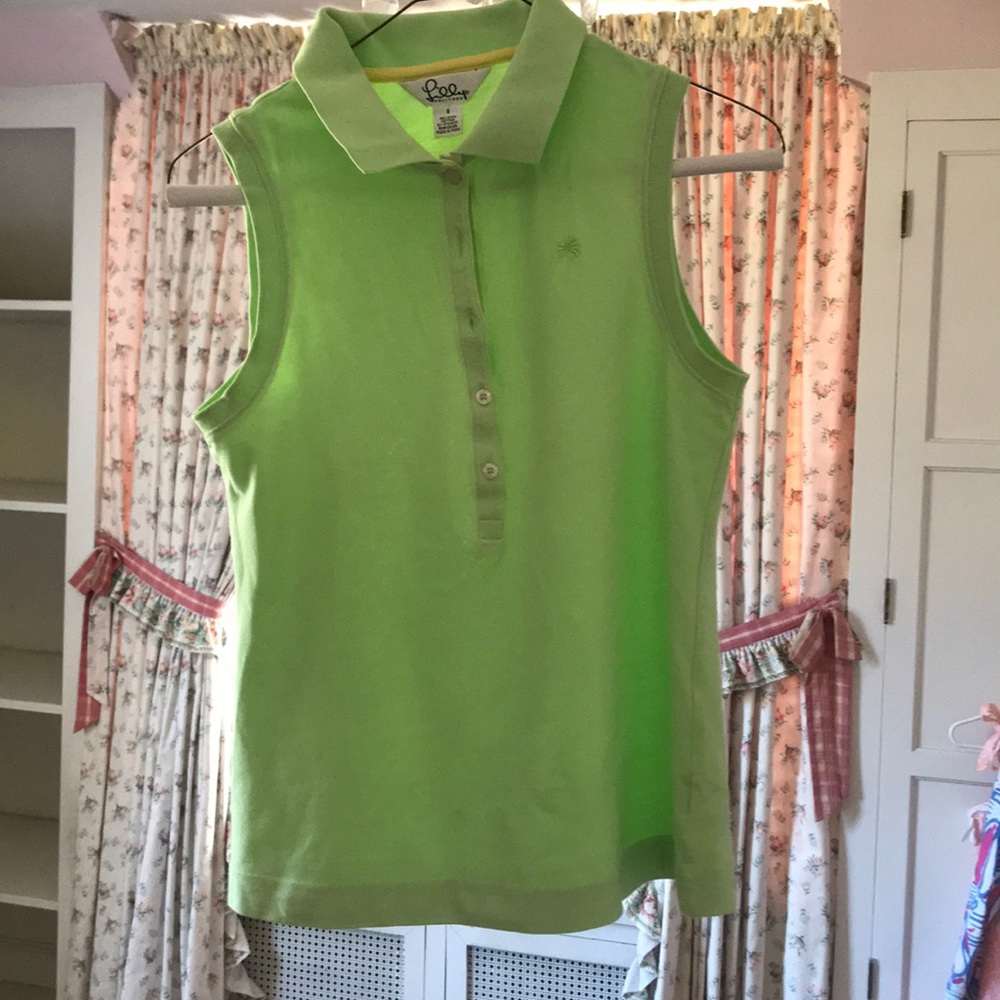 Lilly Pulitzer sleeveless polo shirt